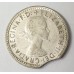 AUSTRALIA 1961 . SIXPENCE . ERROR . CLIPPED BITTEN EDGE